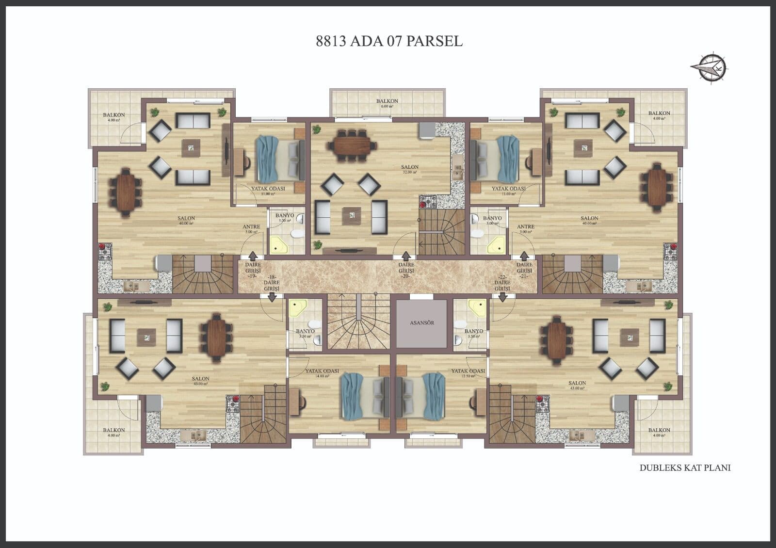 آپارتمان مدرن ۱ خوابه با استخر و گرمایش از کف - image 13