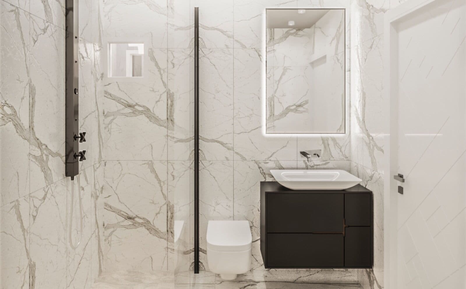 آپارتمان مدرن ۱ خوابه با استخر و گرمایش از کف - image 4