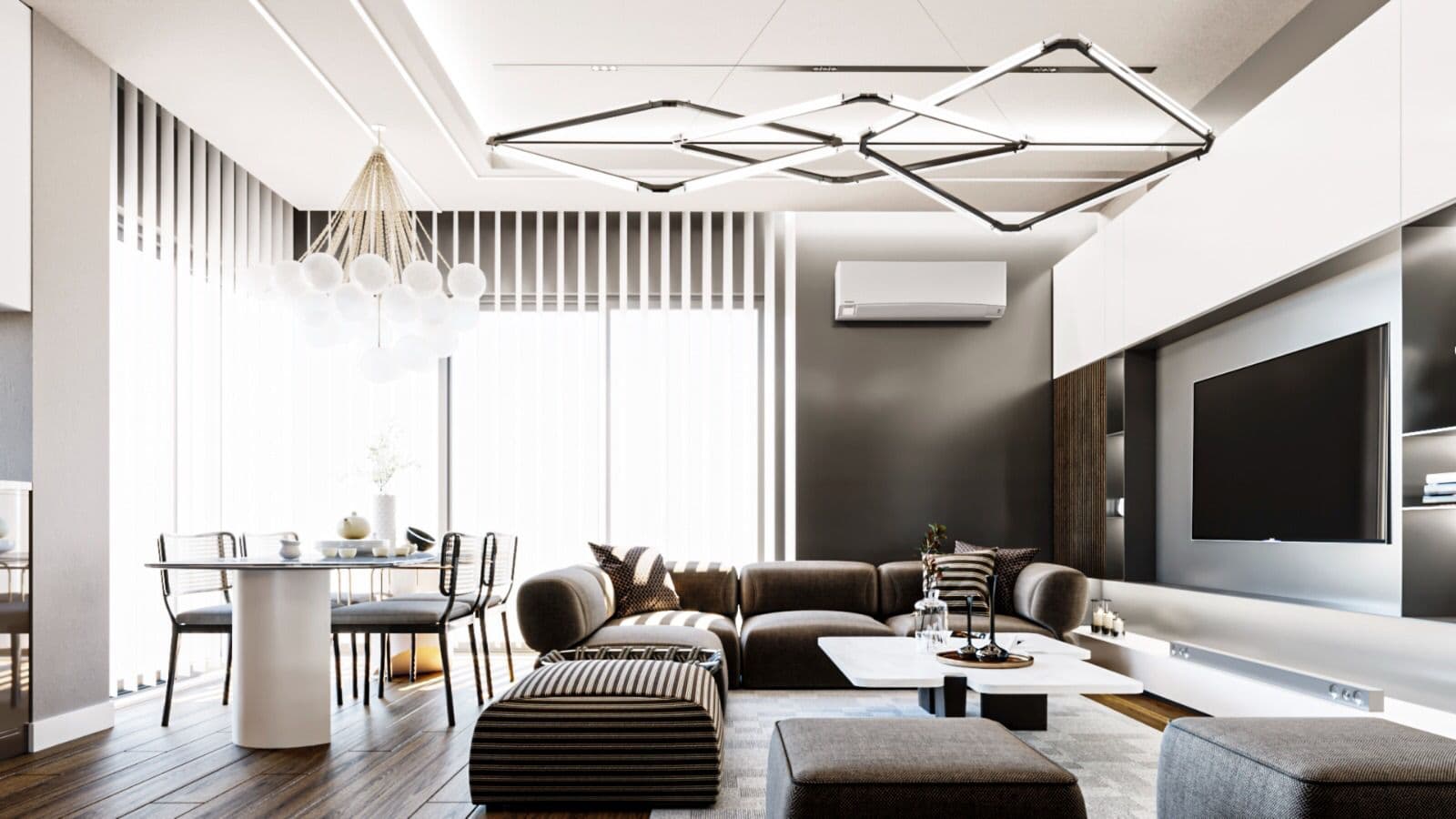 آپارتمان مدرن ۱ خوابه با استخر و گرمایش از کف - image 6