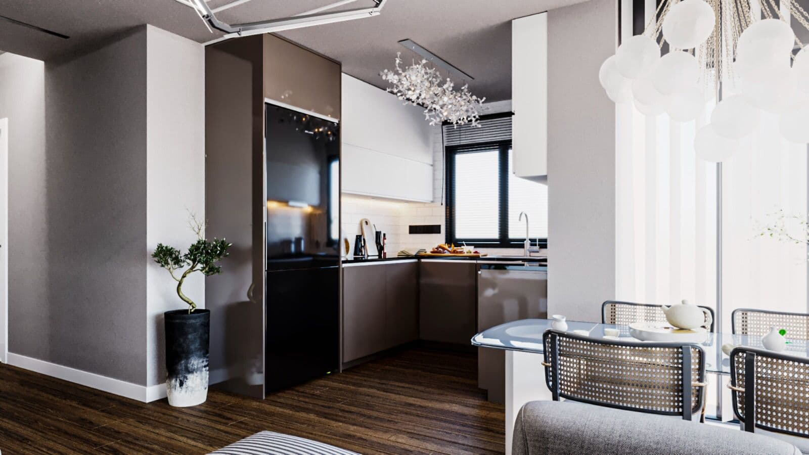 آپارتمان مدرن ۱ خوابه با استخر و گرمایش از کف - image 9