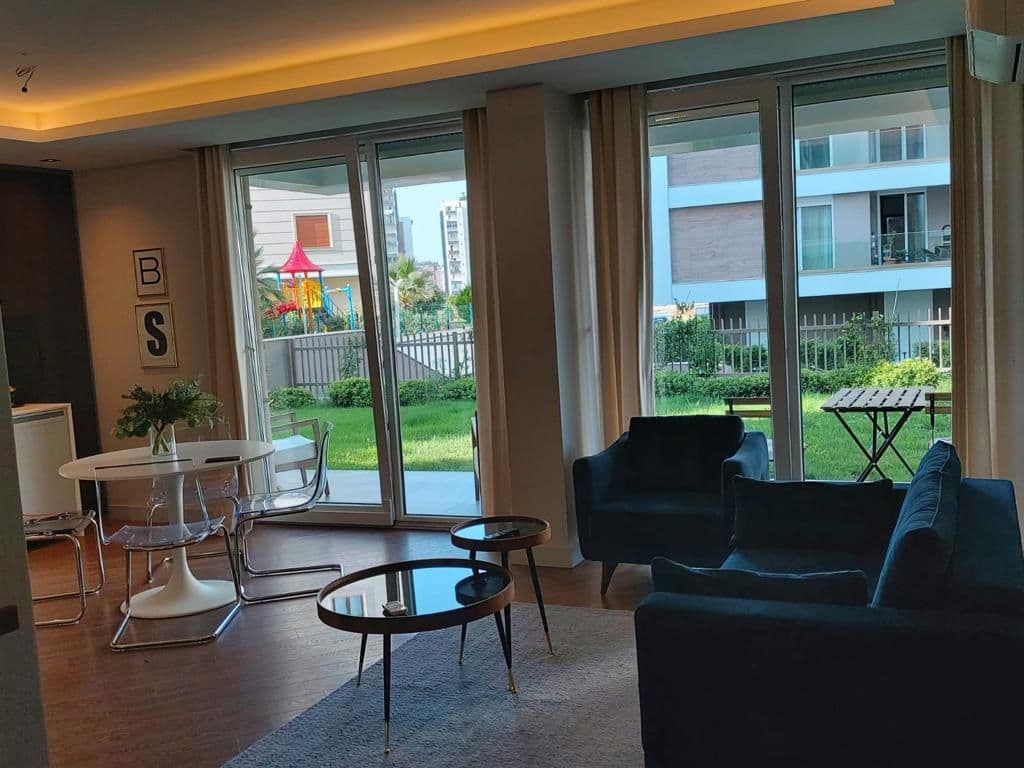 آپارتمان مبله و شیک ۲ خوابه حیاط‌دار در محله اونجالی - 2 اتاق خواب, 1 حمام